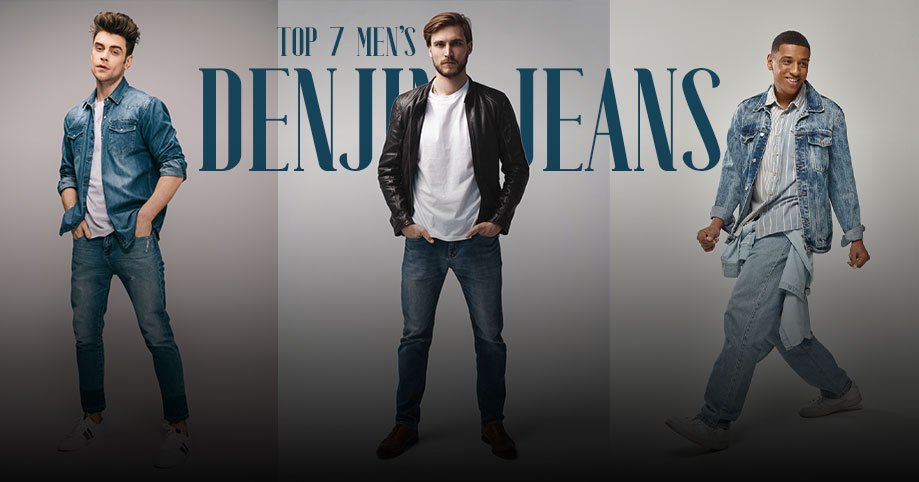 TOP 7 DENIM JEANS FOR MEN AND THEIR VIBRANT HUES